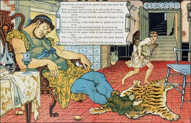 Jack und die Bohnenranke (Illustration)